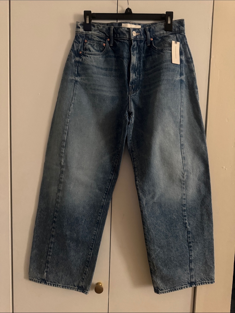 MOTHER Half Pipe High-Rise Tapered
Ankle Jeans - Picture 6 of 7